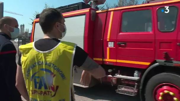 Centre de Vaccination de Dijon : les pompiers inquiets de n'être plus assez nombreux en intervention