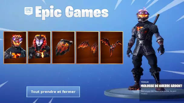 PROCHAIN ÉVÉNEMENT SUR FORTNITE ! (+ PACK SKINS LAVE ET BUNKER)