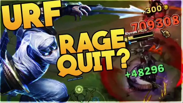 Zed URF - Chasse & RageQuit? LoL FR