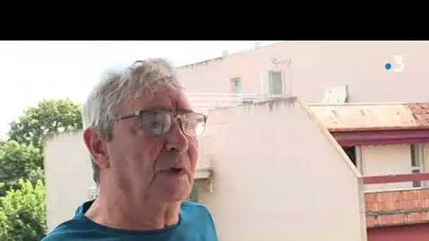 Évacuation d'un squat de  migrant à Blagnac