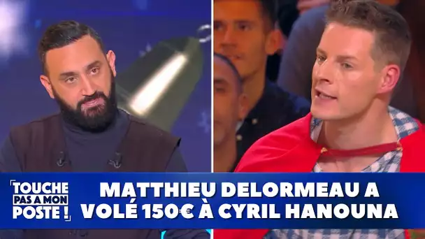 Matthieu Delormeau avoue avoir volé 150€ à Cyril Hanouna