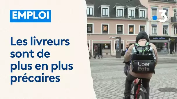 Emploi : des livreurs de plus en plus précaires