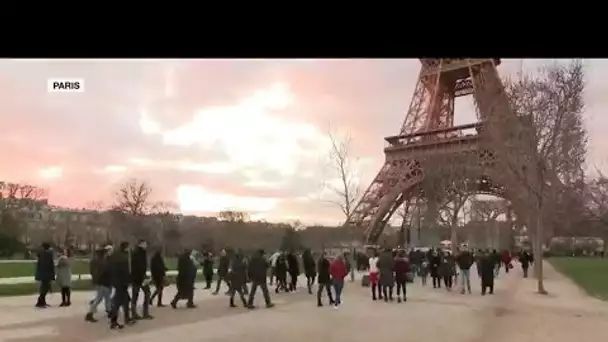 En France, la grève ne décourage pas les touristes étrangers