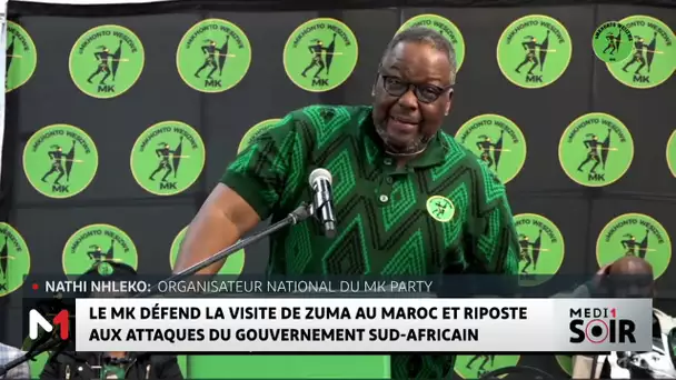 Le MK défend la visite de Zuma au Maroc et riposte aux attaques du gouvernement sud-africain