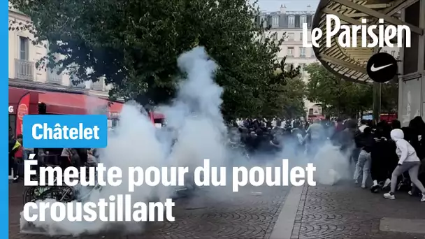 La distribution de 1000 plats de poulet croustillant vire à l'émeute à Châtelet