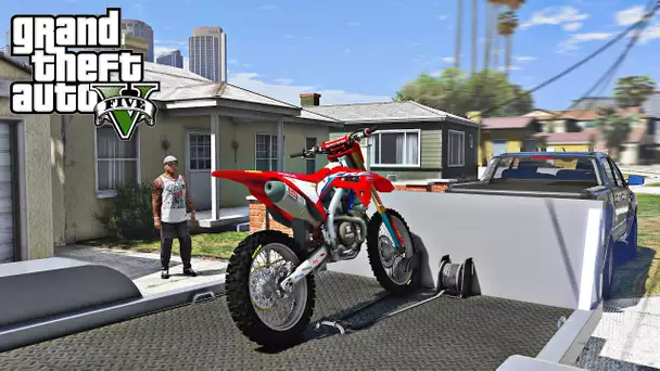 Je vais chercher ce MONSTRE sur GTA 5 ! Motocross Surpuissante