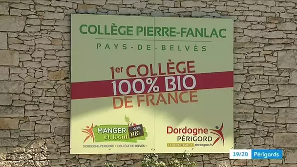 Belvès : première cantine certifiée 100% bio