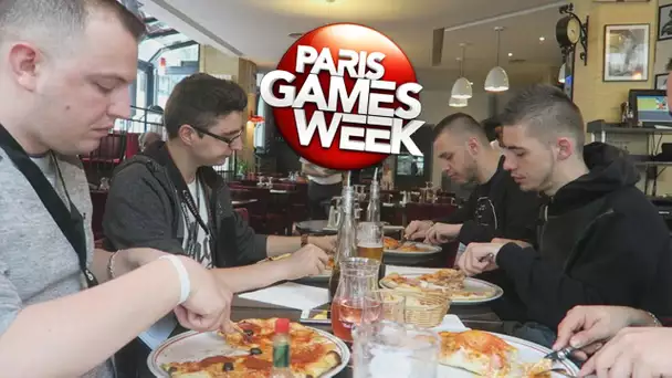 MANGER UNE PIZZA AVEC NOUS A LA PARIS GAMES WEEK !