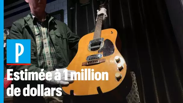 Une guitare mythique de Kurt Cobain aux enchères