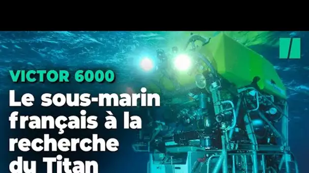 Les images du Victor 6 000, le sous-marin français à la recherche du Titan