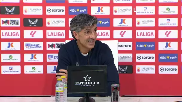 Rueda de prensa UD Almería vs Real Sociedad