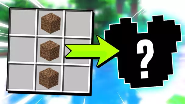 Minecraft Random : les CRAFTS sont aléatoires !