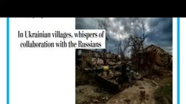 "Dans les villages ukrainiens, les murmures de la collaboration avec les Russes" • FRANCE 24