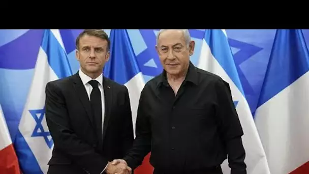 Emmanuel Macron propose une "coalition internationale" contre le Hamas