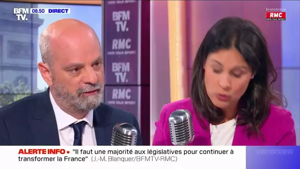 Blanquer : "Il y aura sans doute des suites juridiques au burkini dans les piscines"