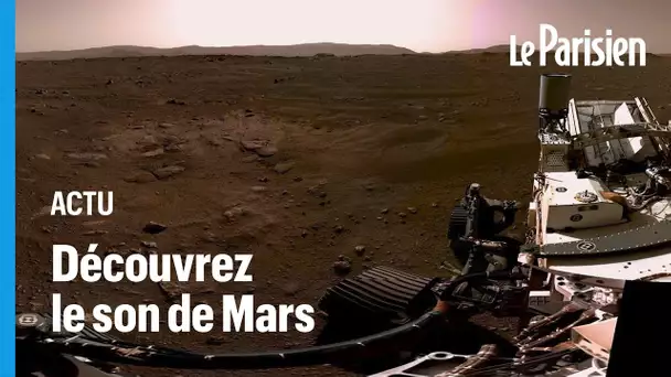 Perseverance sur Mars : la Nasa diffuse du son martien et des images de l'atterrissage