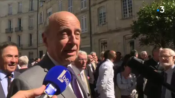 Alain Juppé rend hommage à Philippe Madrelle