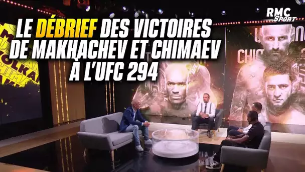 Le débrief de l'UFC 294 et des victoires de Makhachev et Chimaev avec Kevin Jousset