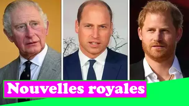 Le prince Charles a " contourné " la discussion sur le travail de William et Harry : " Je ne voulais