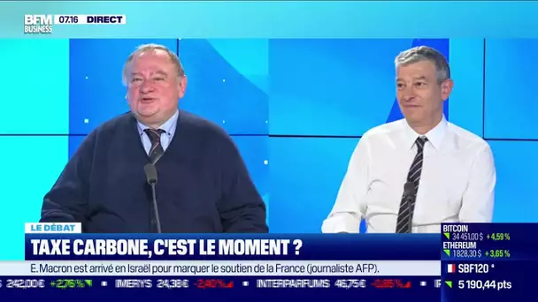 Nicolas Doze face à Jean-Marc Daniel : Taxe carbone, c'est le moment ?