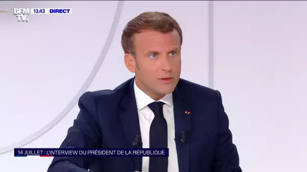 Emmanuel Macron souhaite rendre le port du masque obligatoire dans les lieux publics dès le 1er août