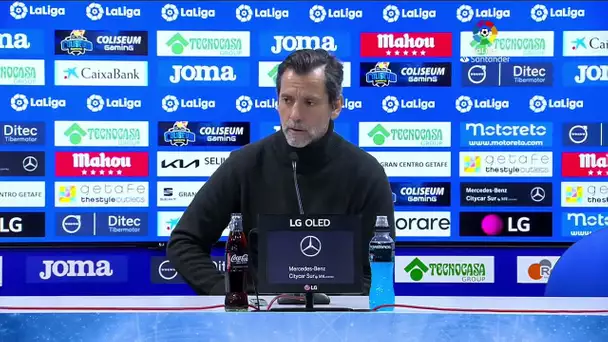 Rueda de prensa Getafe CF vs Rayo Vallecano