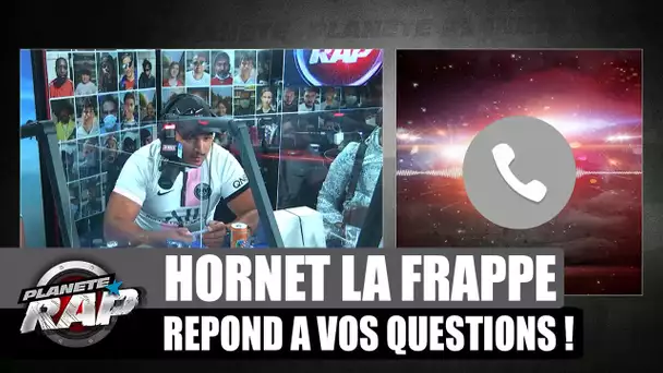 La MOTIVATION d'Hornet La Frappe ? Il répond à VOS questions ! #PlanèteRap