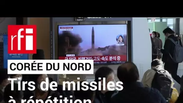 Corée du Nord :  tirs de missiles à répétition • RFI