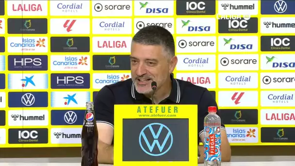 Rueda de prensa UD Las Palmas vs Getafe CF