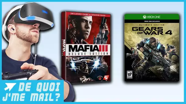 Playstation VR, Gears of War 4, Mafia 3 : nos coups de coeur gaming ! DQJMM (3/3)