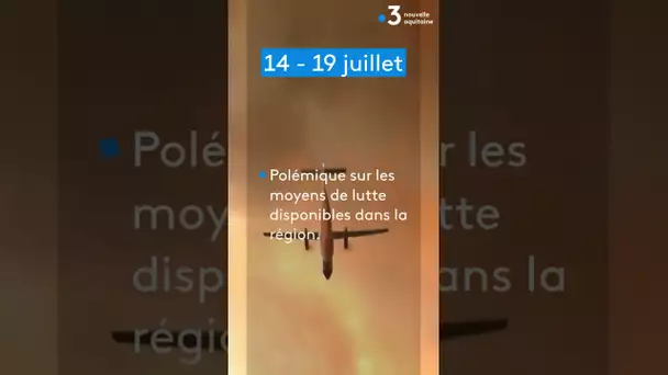 Un été de feu 🔥 Retour sur les incendies 2022 en Gironde