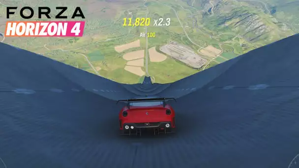 OMG je DESCENDS la plus grande RAMPE de tous les TEMPS sur FORZA HORIZON 4 !! (+Record Vitesse)