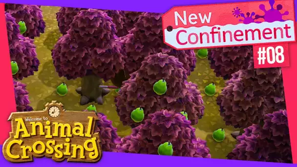 Animal Crossing : New CONFINEMENT #08 - On ré-arrange la forêt !