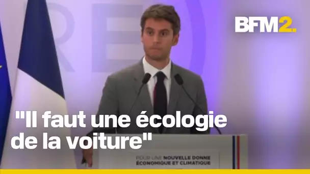 Environnement : les propositions de Gabriel Attal