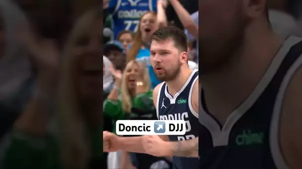 SICK alley-oop from Luka Doncic to Derrick Jones Jr. 🔥 | #Shorts