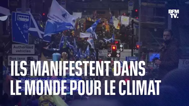 De Sydney à Glasgow en passant par Paris, ils manifestent dans le monde pour le climat