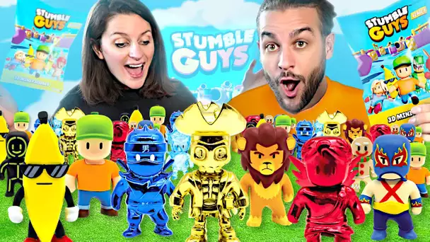 ON A RECU TOUTES LES FIGURINES STUMBLE GUYS ! PACK OPENING