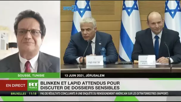Rencontre Blinken-Lapid à Rome : «Israël souhaite une domination sur tout le Moyen-Orient»