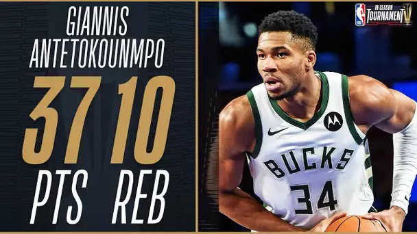 Giannis Antetokounmpo's HUGE Double-Double In The Semifinals! 🏆 | December 7, 2023