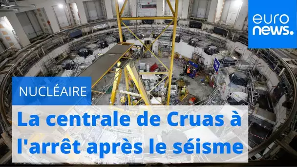 La centrale nucléaire de Cruas mise à l'arrêt après un séisme en France