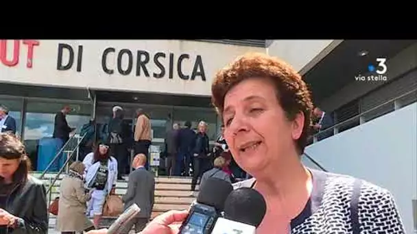 Corte : la ministre de l’Enseignement supérieur en visite à l’Université de Corse