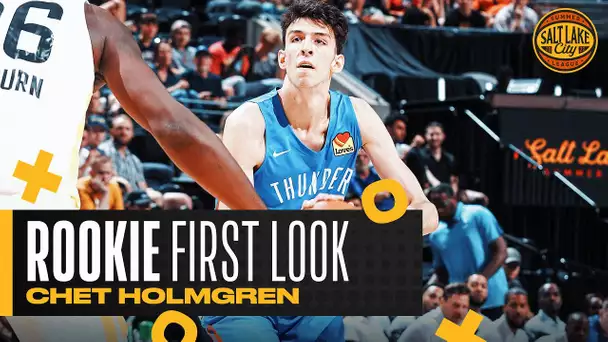 Chet Holmgren Drops 18 PTS In 1st Half Of His Summer League Debut!