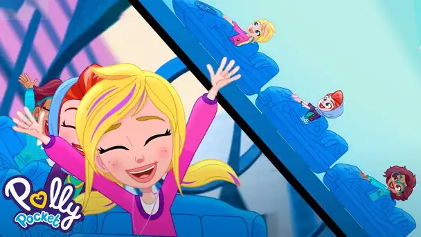 Les montagnes russes ! 🎢  | Polly Pocket | WildBrain Enfants