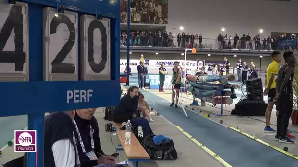 Val de Reuil 2018 : Saut à la perche F (Alice Moindrot avec 4,20 m)