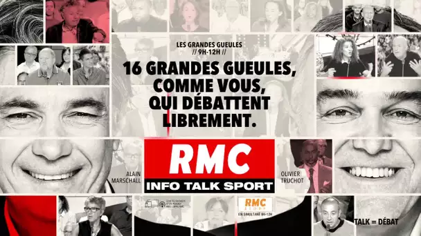 Les Grandes Gueules RMC: 16 Grandes Gueules, comme vous, qui débattent librement