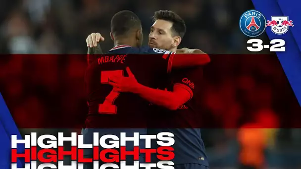 HIGHLIGHTS | PSG 3-2 Leipzig - Mbappé ⚽️ Messi ⚽️⚽️