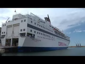Marseille : le ferry "Méditerranée", un refuge temporaire pour 800 réfugiés ukrainiens