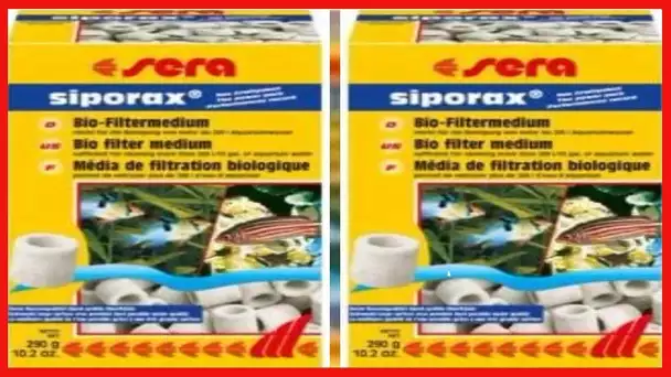 Sera Siporax Professional 15 mm 1, 000 mL, 10.2 oz. Aquarium Filter Accessories