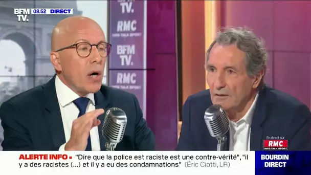 Eric Ciotti, député LR, était l'invité de Jean-Jacques Bourdin, ce mardi 9 juin 2020,