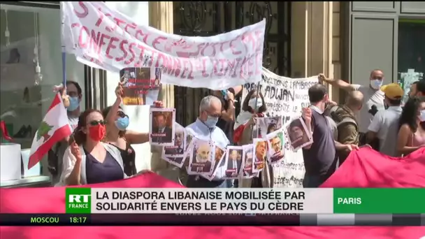 «Ce gouvernement a anéanti le Liban» : mobilisation de la diaspora libanaise à Paris